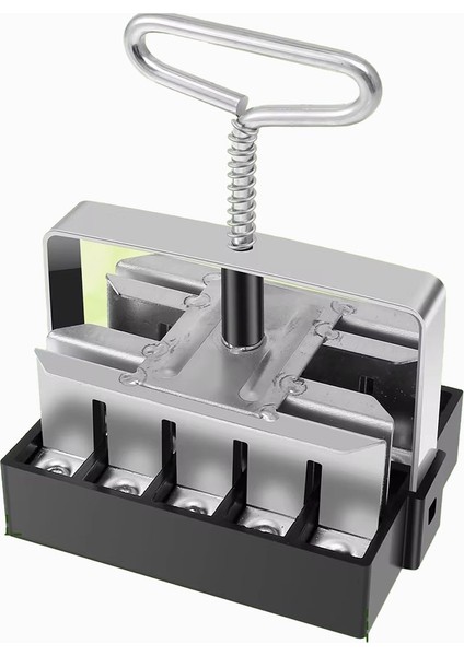 Küçük Clol Maker 20 Ingrıds Manuel Clod Maker Elde Tohum Blok Yapma Aracı Metal Bahçe Minyatür Clod Maker (Yurt Dışından)