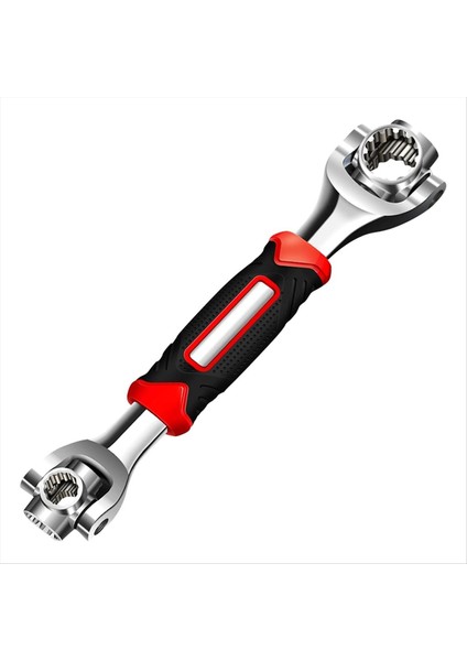 52 1 Soket Anahtarı Paslanmaz Çelik Profesyonel Çok Fonksiyonlu Dönen Aletler 360 Derece Döner Anahtar (Yurt Dışından)