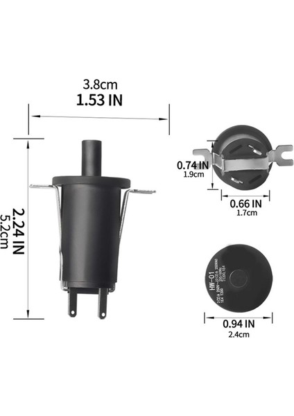 Masterbuilt Hopper Kapak /kapı Anahtarını Vidalarla Değiştirin 9904190041 560 /800 /1050 Xl Dijital Kömür Izgara Içicisine Uyuyor (Yurt Dışından) fiyatları