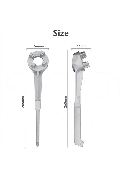 4x Bung Anahtarı Drum Anahtarı Alüminyum Namlu Açıcı Aracı 10 15 20 30 50 55 Galon Varil 2 ve 3/4 Inç&#39 E Uyuyor (Yurt Dışından) indirimleri