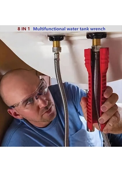 Çok Işlevli Lavabo Anahtarı Su Boru Musluğu Banyo Mutfak Tesisat Sıhhi Tesisat Sıcak Su Anahtarı Onarım Aracı (Yurt Dışından) fiyatları