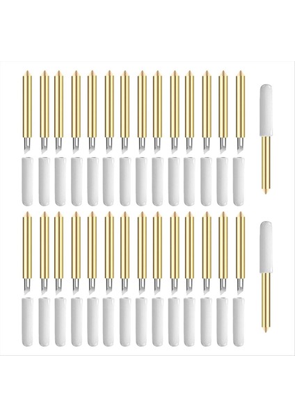 50 Pcs Crıcut Maker Için Premıum Fıne Poınt Blades 3/maker/keşfet 3/air 2/air/one/venture Yedek Bıçağı Keşfet (Yurt Dışından)