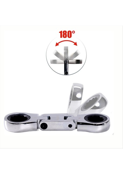 5 Parçalı Esnek Başlık Güdük Cırcırlama Kombinasyonu Anahtarı Seti Mini Anahtar Seti Çift Kutu Ucu Esnek Baş Mini Anahtar Seti (Yurt Dışından) modelleri