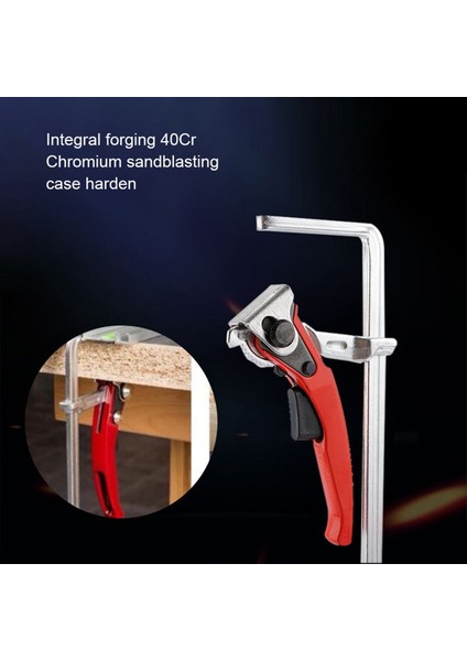 1 Adet Yükseltme F Kelepçesi Sağlam ve Dayanıklı Kılavuz Ray Sistemi El Aleti Hızlı Salınımlı Kelepçe Ray Kelepçesi (Yurt Dışından) fırsatları