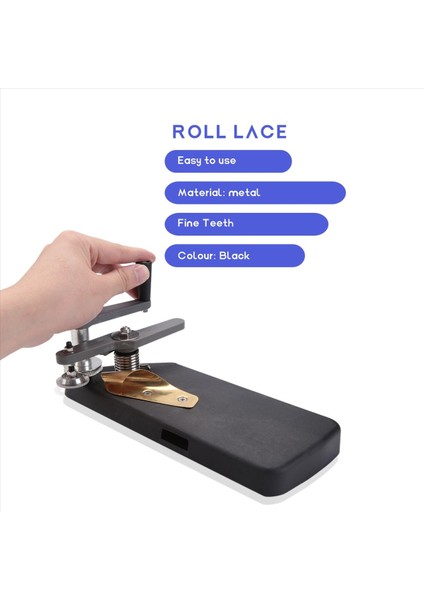 Çiçek Sıkıştırma Makinesi Dalga Sıkılma Krep Kağıdı Dantel Araçları Çiçek Ambalajı Çiçekçi Malzemeleri (Ince Dişler) (Yurt Dışından) indirimleri