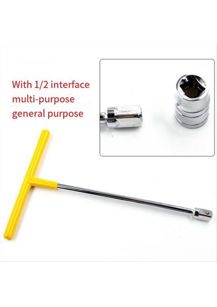 1/2bit Soket Uzantısı T Şeklinde Anahtar El Kolu Güçlü Manyetik Altıgen Tornavida T Şekli Bağlama Çubuğu (Yurt Dışından) modelleri