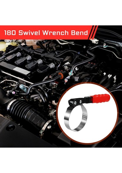 Yağ Filtresi Anahtarı Seti Yağ Filtresi Döner Anahtar Seti 2-3/4 Inç Ila 5-1/4 Inç 12 Inç Ayarlanabilir Yağ Filtre Pense (Yurt Dışından) fırsatları