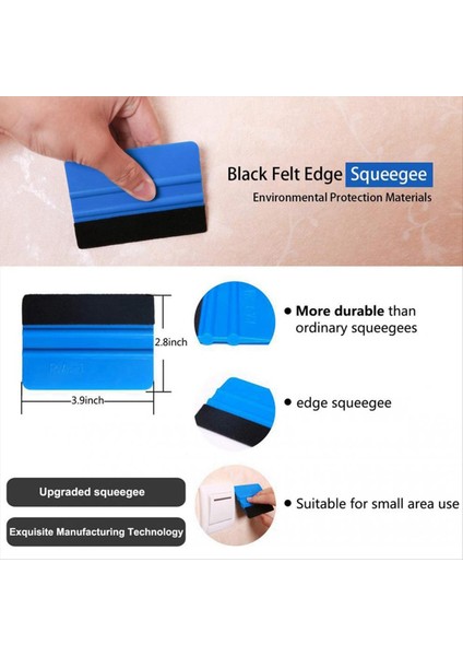 7 Parçalı Film Yapıştırma Aracı Kiti Pencere Rengi Duvar Kağıdı ve Çıkartma Etiketi Kurulum Araçları Için Uygundur (Yurt Dışından) fiyatları