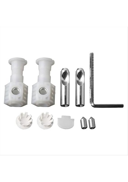 Duvarlı Tuvalet Sabitleme Kitleri Sabitleme Vidaları Sabitleme Cıvataları Evrensel Duvar Montaj Tuvalet Koltuk Sabitleme Cıvataları Vidalar Set (Yurt Dışından)