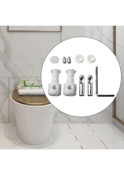 Duvarlı Tuvalet Sabitleme Kitleri Sabitleme Vidaları Sabitleme Cıvataları Evrensel Duvar Montaj Tuvalet Koltuk Sabitleme Cıvataları Vidalar Set (Yurt Dışından) indirimleri