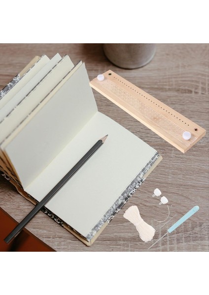 Imza Yumruklama Araçları Kitap Bahçesi Kitleri Kitaplama Malzemeleri B Ook Bağlama Yumruk Kılavuzu S Tarter Kitleri Için Set Diy Craft (Yurt Dışından) indirimleri