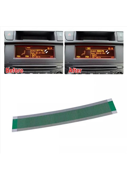 2x Araç Çoklu Bilgi LCD Ekran Pixel Onarım Folyo Düz LCD Konektör Gösterge Tablosu Peugeot Için Onarımı 307/407/408 (Yurt Dışından) indirimleri