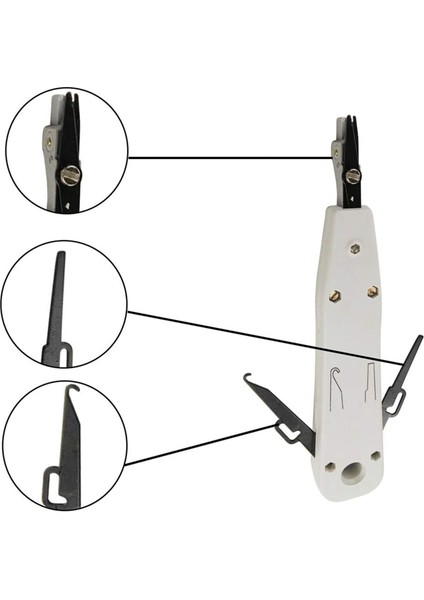 4x Yumruk Aracı Idc RJ45 RJ11 CAT5E Cat6 Ağ Telekom Telekom Telekom Kablo Soketi Etki Terminal Ekleme Araçları (Yurt Dışından) modelleri