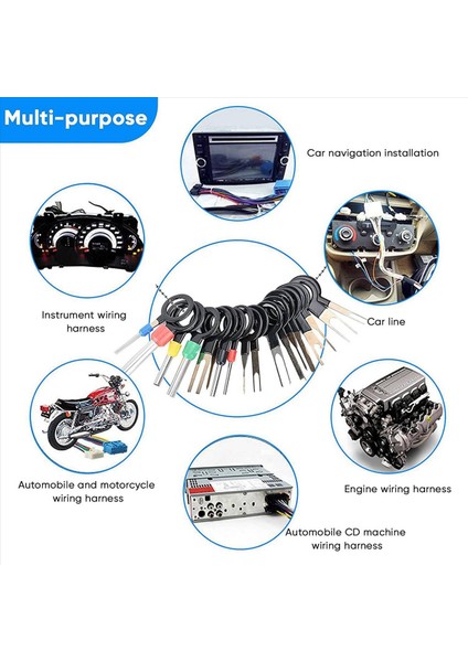 246PCS Terminal Extractor Kaldırma Kiti Depinning Anahtar Aracı Araç Ev Cihazları Için Set Torozlu Tel Konektör Aracı (Yurt Dışından) indirimleri