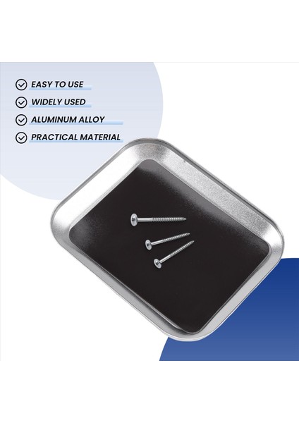 Rc Model Telefon Araç Tamir Aracı Için Manyetik Ped ile Yararlı Alüminyum Alaşım Vidalı Tepsisi Gümüş (Yurt Dışından) fiyatları