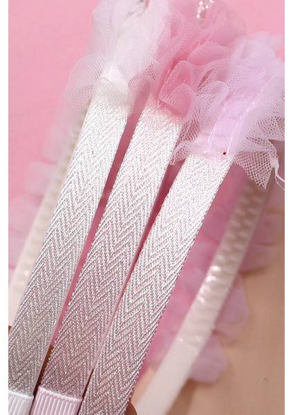 Taşlı ve Taraklı Açık Pembe Renkli̇ Kız Çocuk Prenses Taç- Kutulu indirimleri