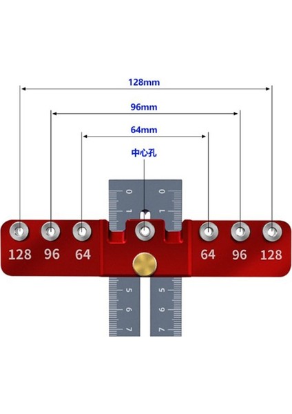 Matkap Kılavuzu Punch Bulucu Şablon Cetveli Dolap Sap ve Çekme Deliği Yumruk Aracı Için Ayarlanabilir Ahşap Işçilik Donma Bulucu (Yurt Dışından) fırsatları