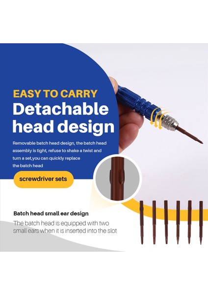 Manyetik 6 Arada 1 Tiny Vidalı Terozlu Kit Küçük Tornavida Seti Cep Telefonları Izleme Gözlük Vb Için Mini Vidalar (Yurt Dışından) indirimleri