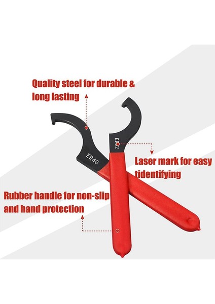 3 Parçalı Takım Takımı Anahtarı Er Çok Özel Elektroforez Karartma Anahtarı ER25/32/40 Anahtar (Yurt Dışından) fiyatları