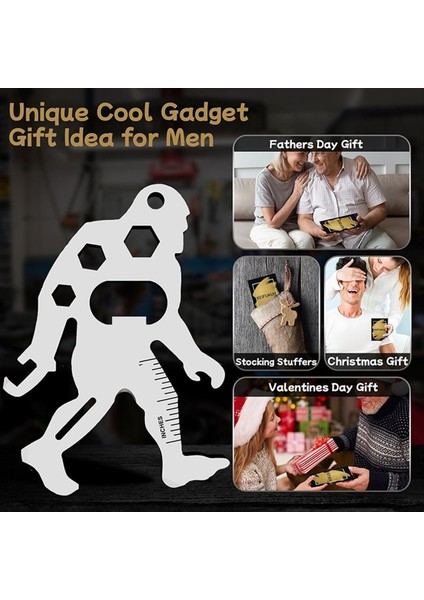 Yürüyüş Kano Kamp Açık Hava Hayatta Kalma Için Dayanıklı Kompakt Paslanmaz Çelik Konstrüksiyona Sahip Çoklu Tool Karabinacılar (Yurt Dışından) modelleri