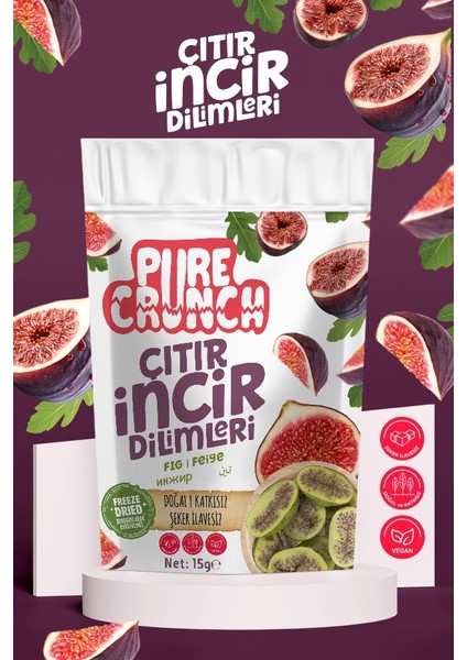 Purecrunch 5’li Karışık Paket –(Ahududu, Muz, Çilek, Böğürtlen, Incir) indirimleri