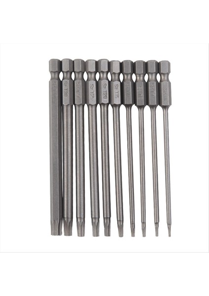 10 Parçalı Tornavida Seti Manyetik Alet Seti ile 100 mm Çok Amaçlı Tornavida (Yurt Dışından)