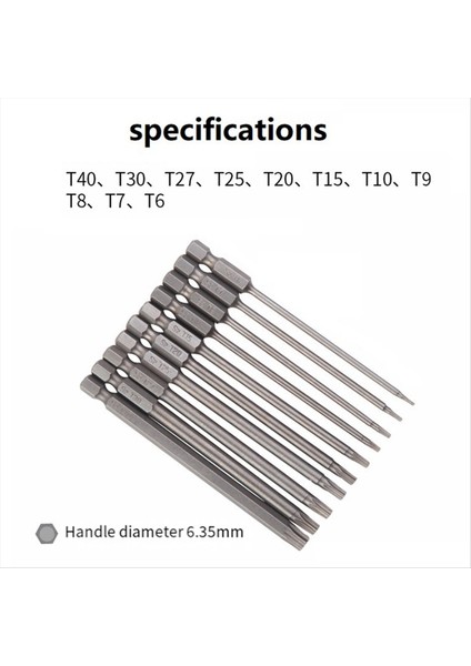 10 Parçalı Tornavida Seti Manyetik Alet Seti ile 100 mm Çok Amaçlı Tornavida (Yurt Dışından) indirimleri