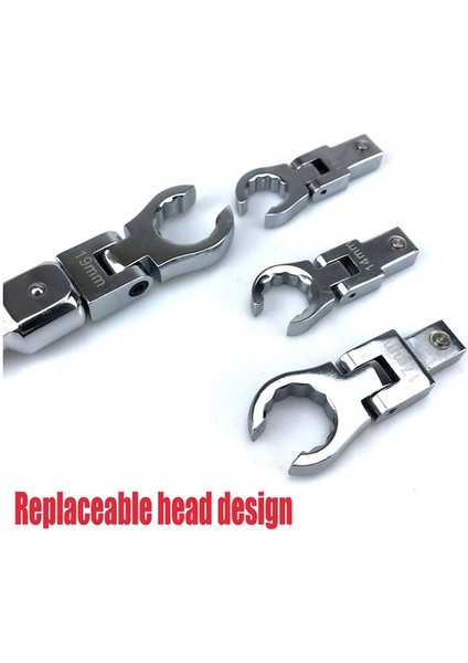 Ratchet Anahtarı Başlığı Anahtar Çıkarılabilir Çıkarılabilir Esnek Tork Göstergesi Cırcır Sap Anahtarı El Aleti (Yurt Dışından) indirimleri