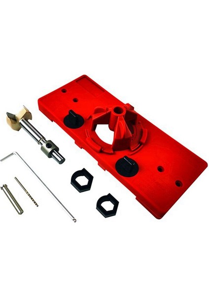 35MM Menteşe Deliği Puncher Ahşap Deliği Bulucu Menteşe Deliği Açıcı Ağaç Işleme Yumruk Ahşap Delik Açıcı Seti (Yurt Dışından)