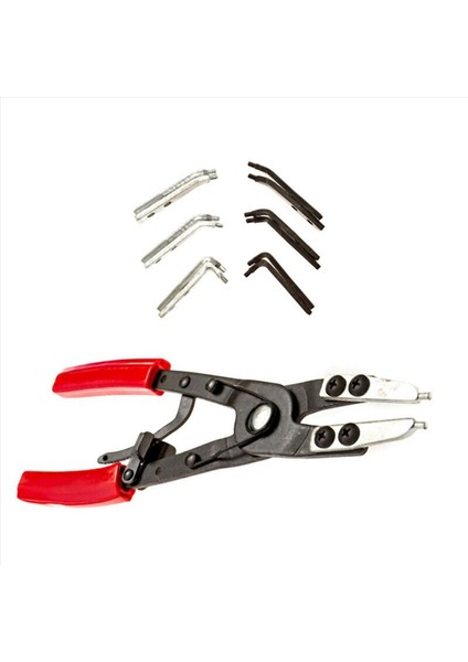4 Pc 10 Inç Cırcır Tipi Circlip Çoğaltma Kurulumu Snap Ring Pensesi Set (Yurt Dışından) modelleri