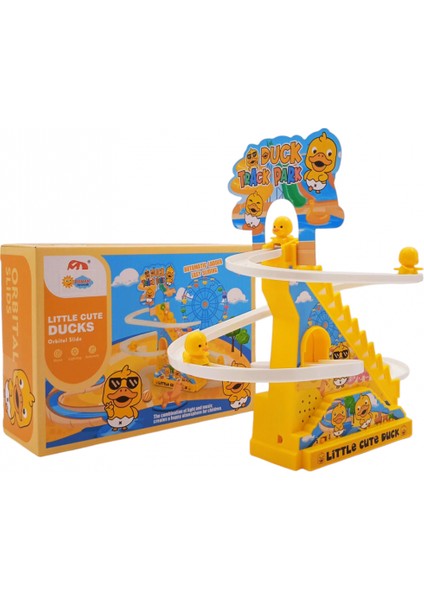 Small Duck Oyuncak,ışıklı Sesli Kaykay Ördek