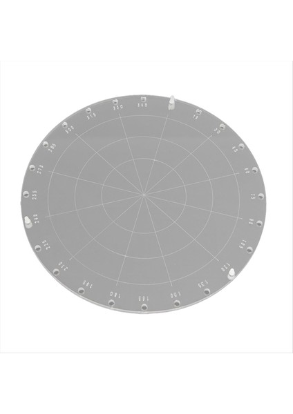 9 1 Inç Çaplama Akrilik Damgalama Blokları Kart Yapma Scrapbooking Damgası ve Spin Aracı Için Damgalama Aracı (Yurt Dışından)