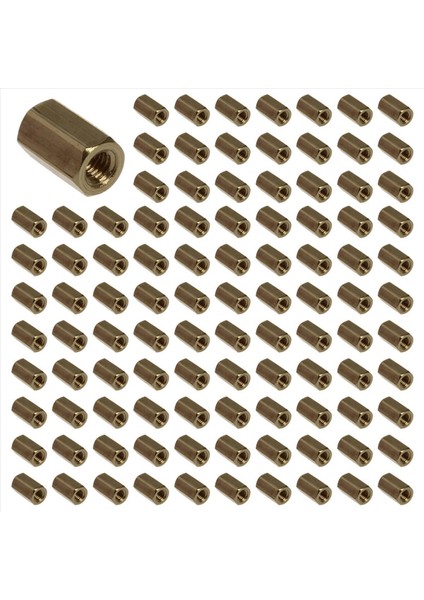 1000 Pcs Metal Hex M3 Dişi Vida Pcb Standoff Arsayanlar 8mm Gövde (Yurt Dışından)