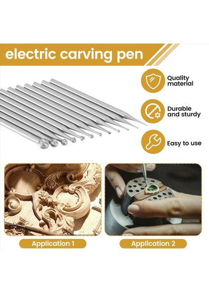 12PCS Yuvarlak Şekli Top Burr Seti - 3/32 Inç Şey Takı Yapımı Kırıklar Yuvarlak Top Şekli Gravür Bitleri (Yurt Dışından) indirimleri