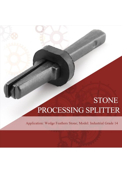 7 Yeni Taş Ayırıcı Set 9/16IN Metal Tapa Takozları ve Tüyler Şimler Beton Kaya Ayırma El Aracı (Yurt Dışından) indirimleri