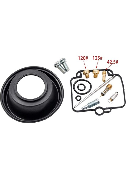 2x Motosiklet Karbüratör Onarım Kiti Suzuki Için Tek Silindirli Karbonhidrat DR350 GOOSE350 Tek Silindir Motoru Mikuni BST40 (Yurt Dışından) fiyatları