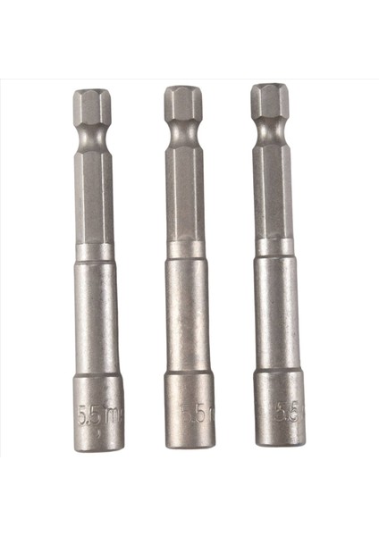 65MM Uzunluk 5 5mm Altıgen Soket Sürücü Biti Manyetik Bit 3 Adet (Yurt Dışından)