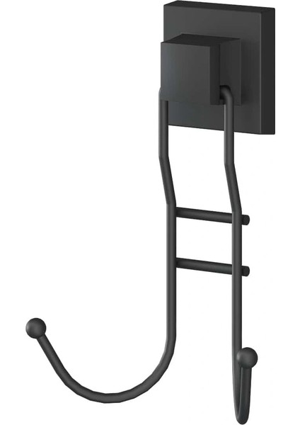 Banyo Havlu Askısı 2 Kancalı Paslanmaz Siyah Easyfix fiyatları