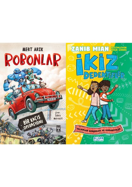 Robonlar (Mert Arık) ve Yalanlar Gerçekler ve Kurabiyeler Ikiz Dedektifler