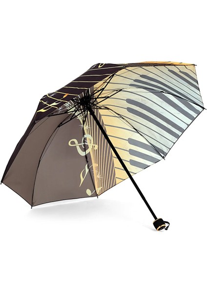 Müzik Notalı Yarasa Model 8 Telli Manuel Şemsiye fiyatları