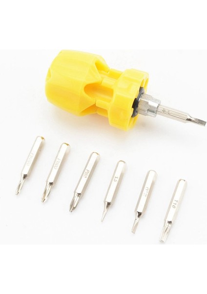 2pcs 6 Arada Çok Fonksiyonlu Tornavida Set El Aletleri Tornavida T-Head Çok Spesifikasyon Tornavida (Yurt Dışından) fiyatları