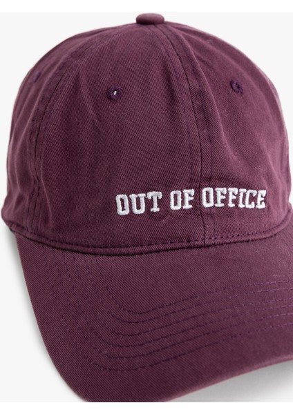 Pamuklu Işlemeli Kep Şapka fırsatları