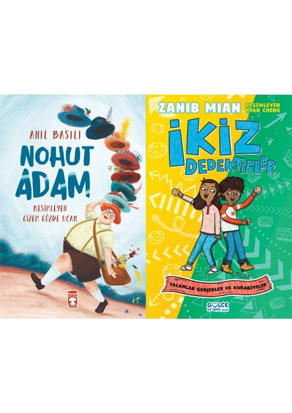 Nohut Adam (Anıl Basılı) ve Yalanlar Gerçekler ve Kurabiyeler Ikiz Dedektifler