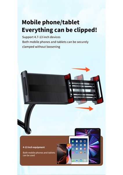 Yeni Tembel Cep Telefonu Tutucu Spiral Taban Yatak Masaüstü Tembel Sihirli Başucu Cep Telefonu Tablet Tutucu (Yurt Dışından) indirimleri