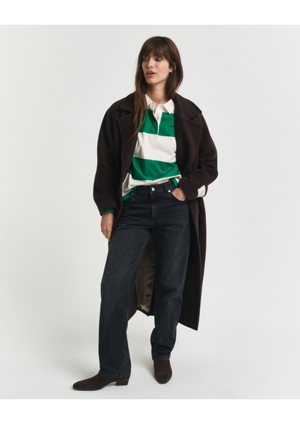 Kadın Yeşil Regular Fit Polo Yaka Rugby T-Shirt 4202592.350 fiyatları