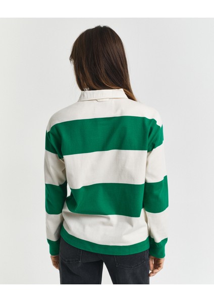 Kadın Yeşil Regular Fit Polo Yaka Rugby T-Shirt 4202592.350 modelleri