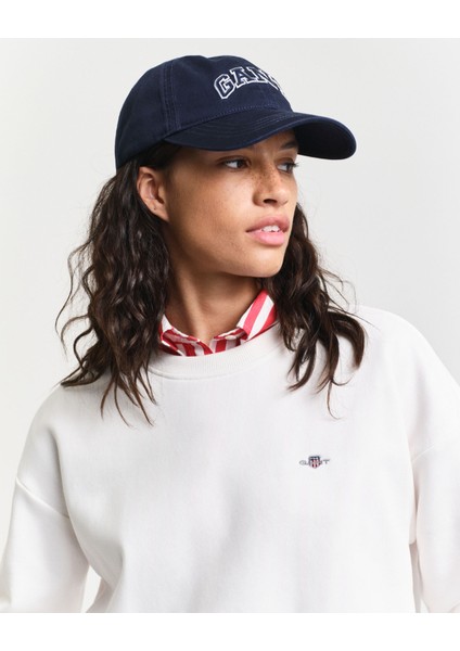 Kadın Beyaz Relaxed Fit Bisiklet Yaka Sweatshirt 4201414.113 indirimleri