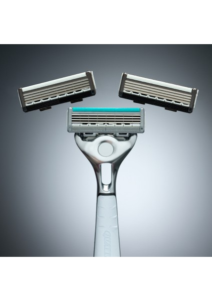 Quattro Tıraş Bıçağı 1 Sap + 5 Yedek Kartuş