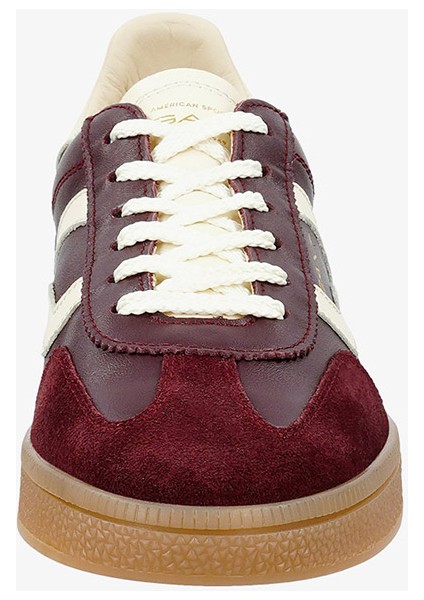 Kadın Bordo Deri Cuzima Sneaker 31531040.G590