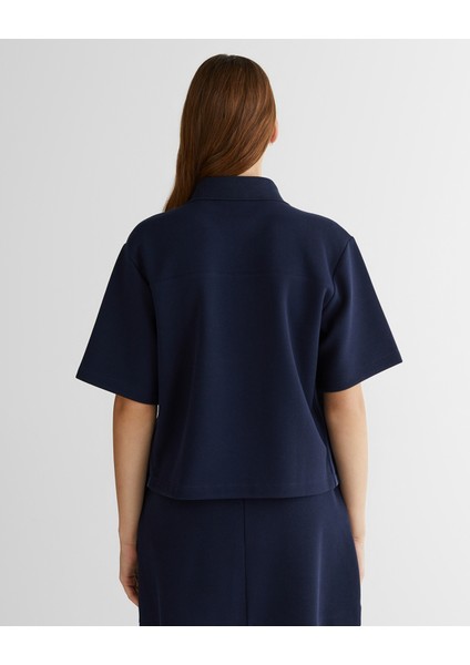 Kadın Lacivert Logolu Polo 42425115T.433 fiyatları
